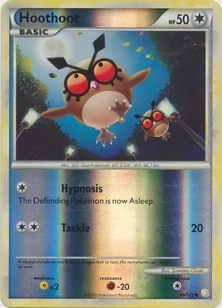 Hoothoot Reverse Holo 66 Normal