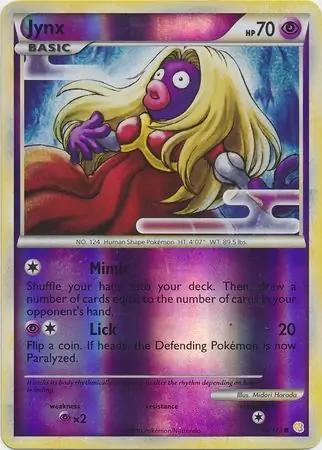 Jynx Reverse Holo 69 Normal
