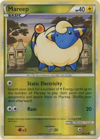 Mareep Reverse Holo 73 Normal