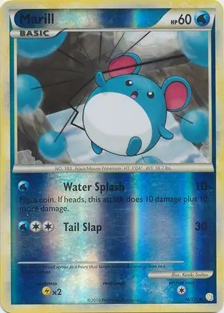 Marill Reverse Holo 74 Normal