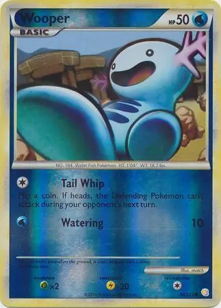 Wooper Reverse Holo 88 Normal