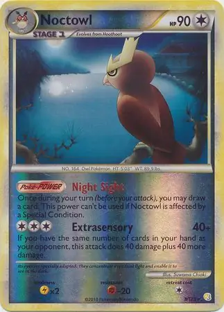 Noctowl Reverse Holo 8 Normal