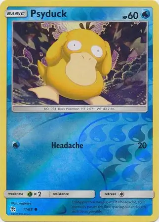 Psyduck Reverse Holo 11 Normal