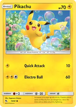 Pikachu 19 Normal