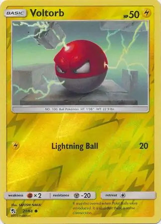 Voltorb Reverse Holo 21