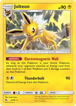 Jolteon 23 Normal