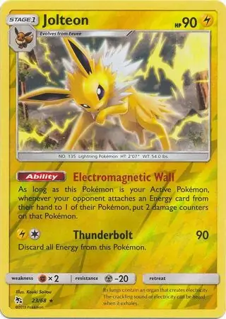 Jolteon Reverse Holo 23 Normal