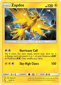Holo Zapdos 24