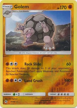 Golem Reverse Holo 35