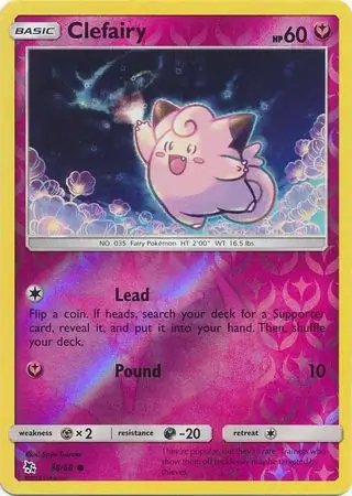Clefairy Reverse Holo 38 Normal