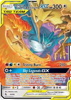 Moltres & Zapdos & Articuno GX 44 Normal