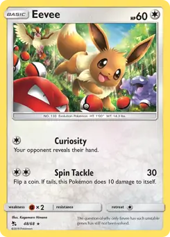 Holo Eevee 48