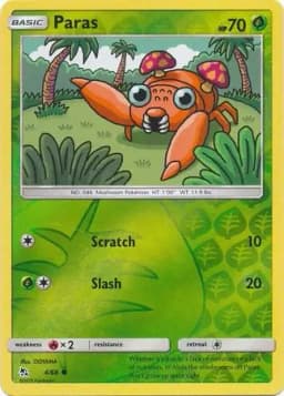 Paras Reverse Holo