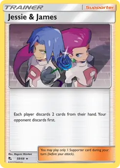 Holo Jessie & James 58 Normal