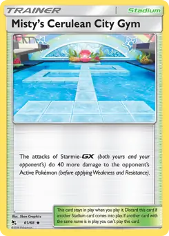 Misty's Cerulean City Gym 61