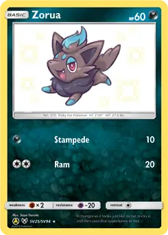 Zorua SV25 Normal