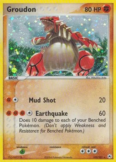 Groudon Secret 102 Normal