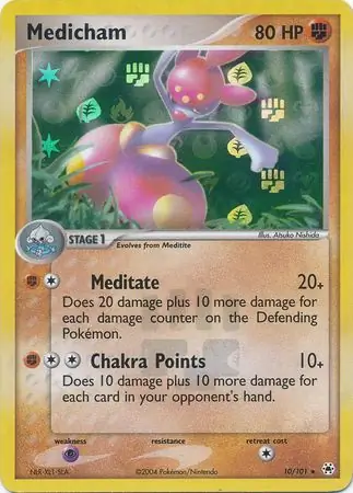 Medicham Reverse Holo 10 Normal
