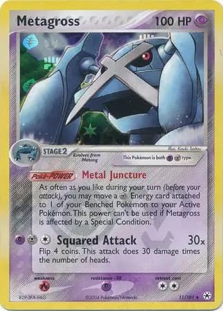 Metagross Reverse Holo 11 Normal