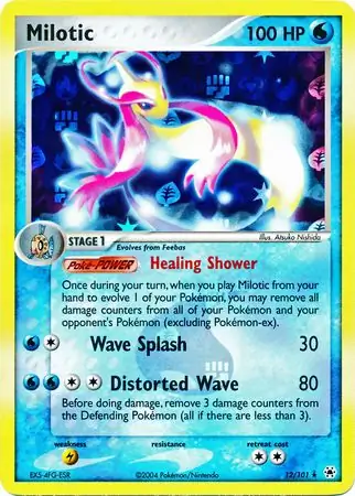 Milotic Reverse Holo 12 Normal