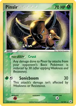 Pinsir Holo 13 Normal