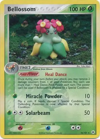 Bellossom Reverse Holo 16 Normal