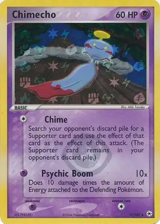 Chimecho Reverse Holo 17