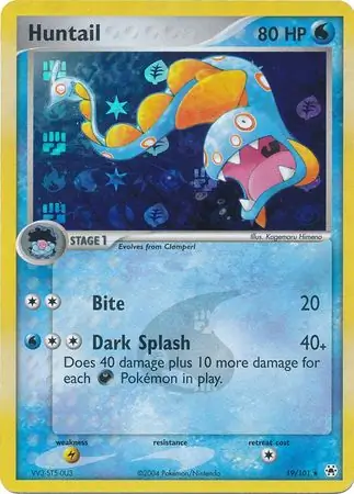 Huntail Reverse Holo 19 Normal