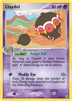 Claydol Holo 2