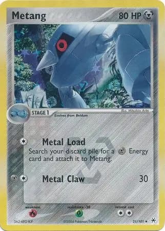 Metang Reverse Holo 21 Normal