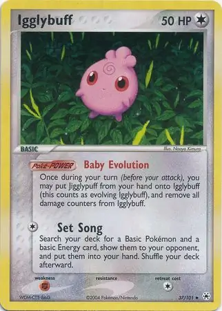 Igglybuff Reverse Holo 37 Normal