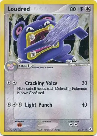Loudred Reverse Holo 39 Normal