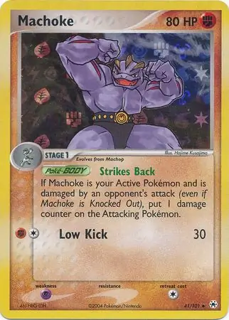Machoke Reverse Holo 41 Normal