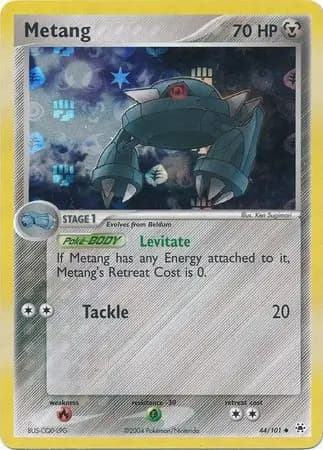 Metang Reverse Holo 44 Normal