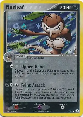 Nuzleaf Reverse Holo 45 Normal
