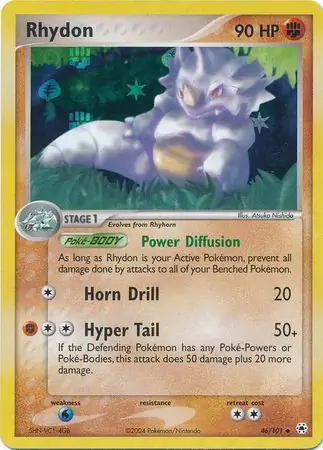 Rhydon Reverse Holo 46 Normal