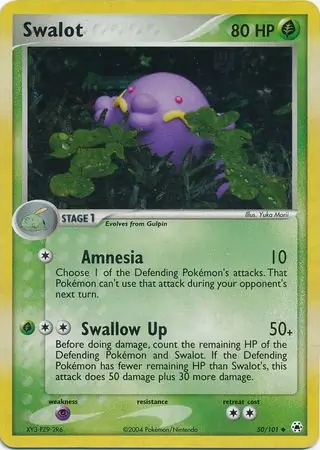 Swalot Reverse Holo 50 Normal