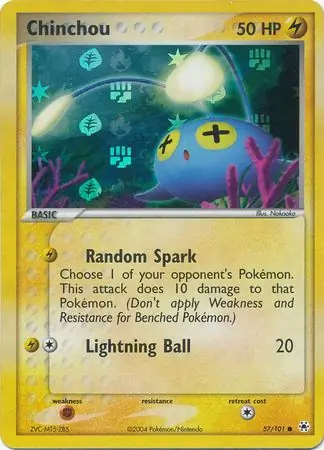 Chinchou Reverse Holo 57