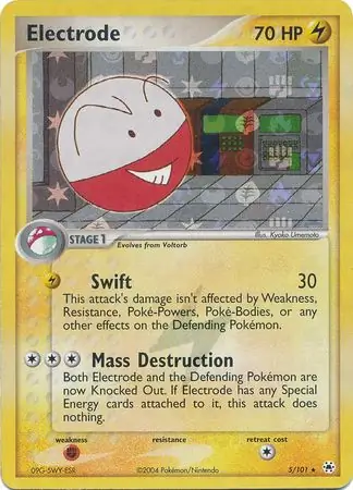 Electrode Reverse Holo 5 Normal