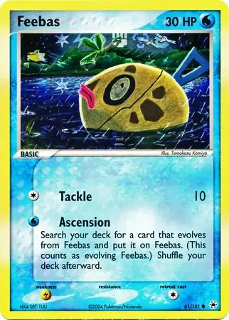 Feebas Reverse Holo 61 Normal