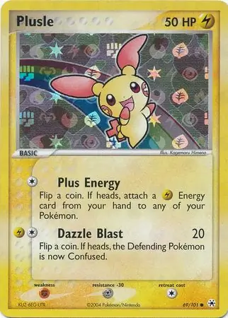 Plusle Reverse Holo 69 Normal