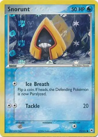 Snorunt Reverse Holo 73 Normal
