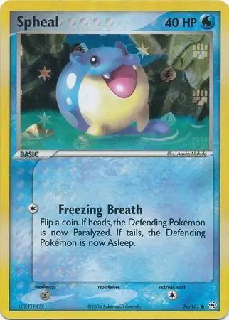 Spheal Reverse Holo 74 Normal