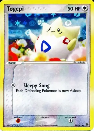 Togepi Reverse Holo 78 Normal