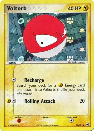 Voltorb Reverse Holo 80 Normal