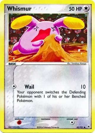 Whismur Reverse Holo 82 Normal