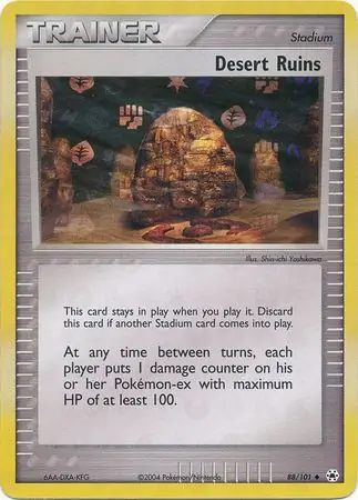 Desert Ruins Reverse Holo 88