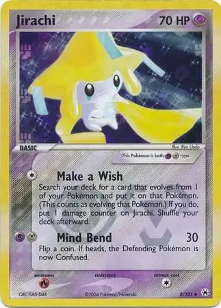 Jirachi Reverse Holo 8 Normal