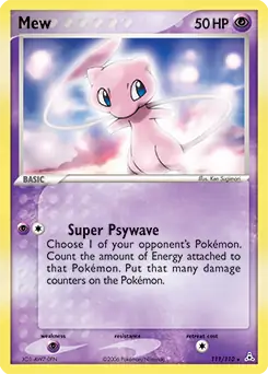 Mew Holo 111