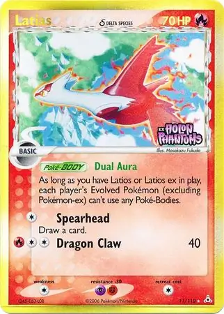 Latias Reverse Holo 11 Normal